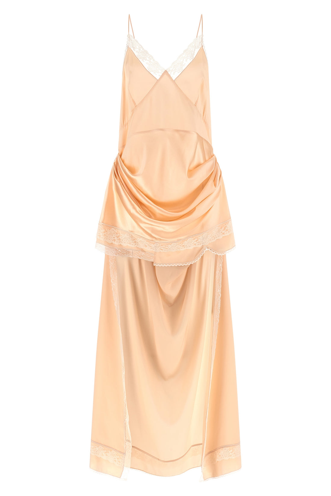 MAGDA BUTRYM 34 magda butryms long petticoat dress 42 is made of pure satin silk
