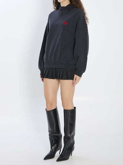 BALENCIAGA 01 mini dress in cotton