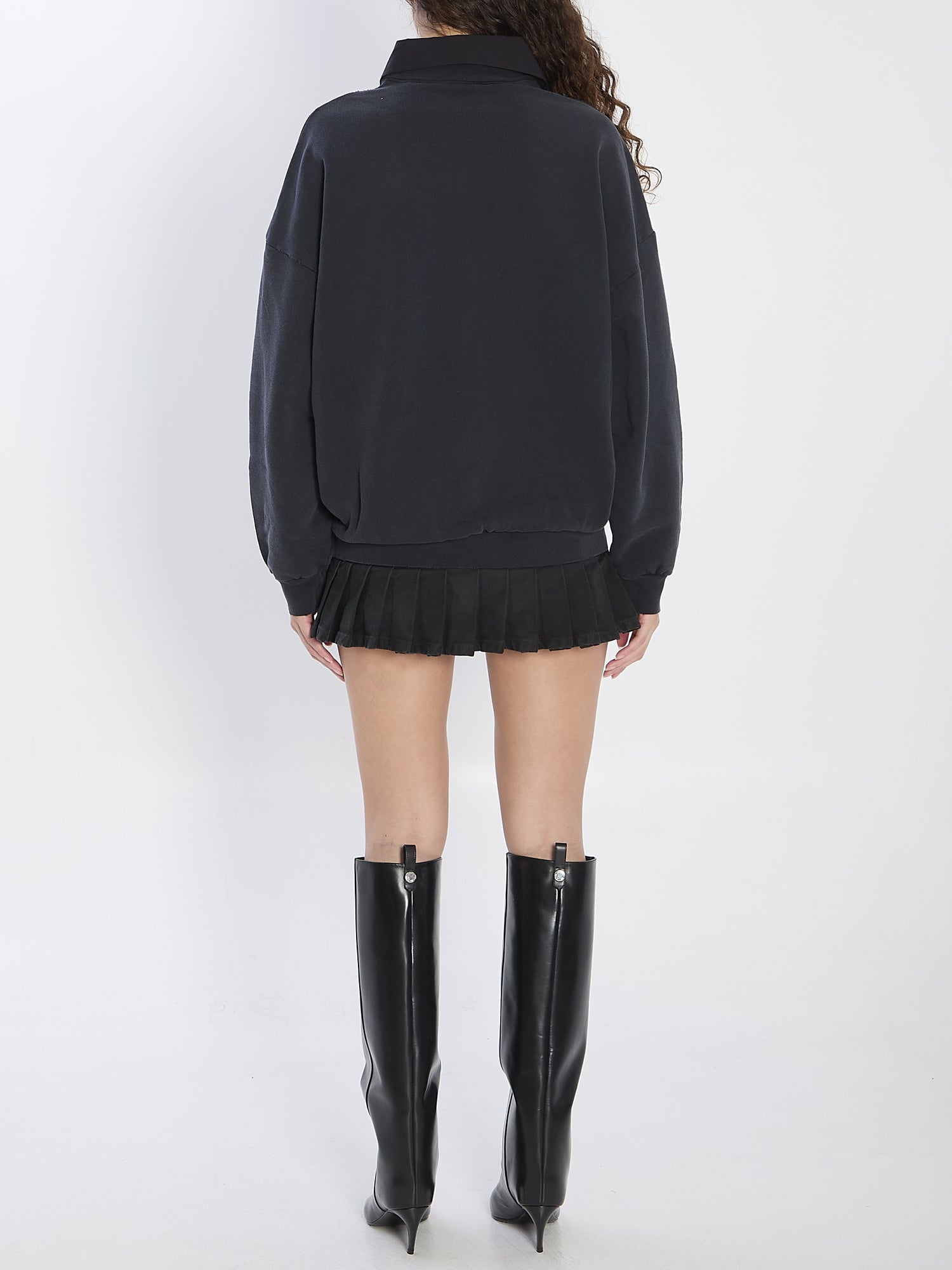 BALENCIAGA 01 mini dress in cotton