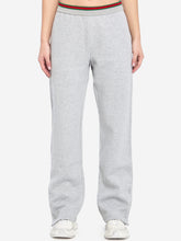 GUCCI XS web cotton jersey leisure pants