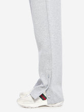 GUCCI XS web cotton jersey leisure pants
