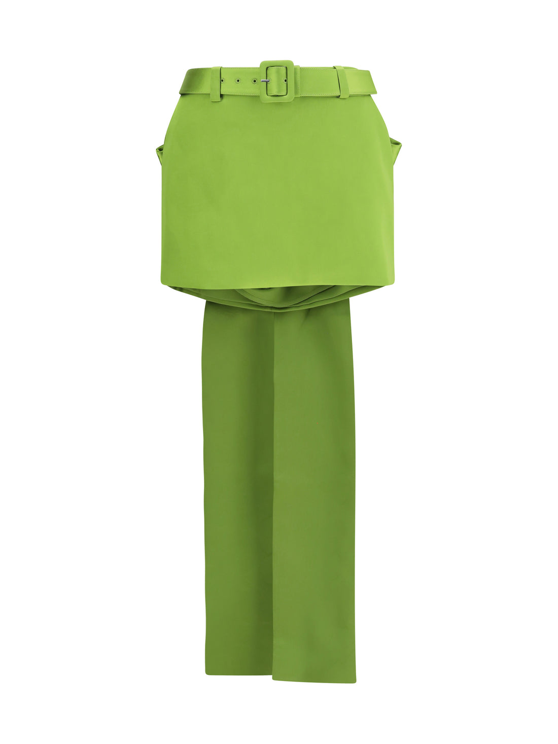 SELF-PORTRAIT 10 satin bow mini skirt