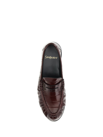 SAINT LAURENT 40 flexible patent eel le loafer loafers