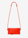 sunrise orange joya clutch