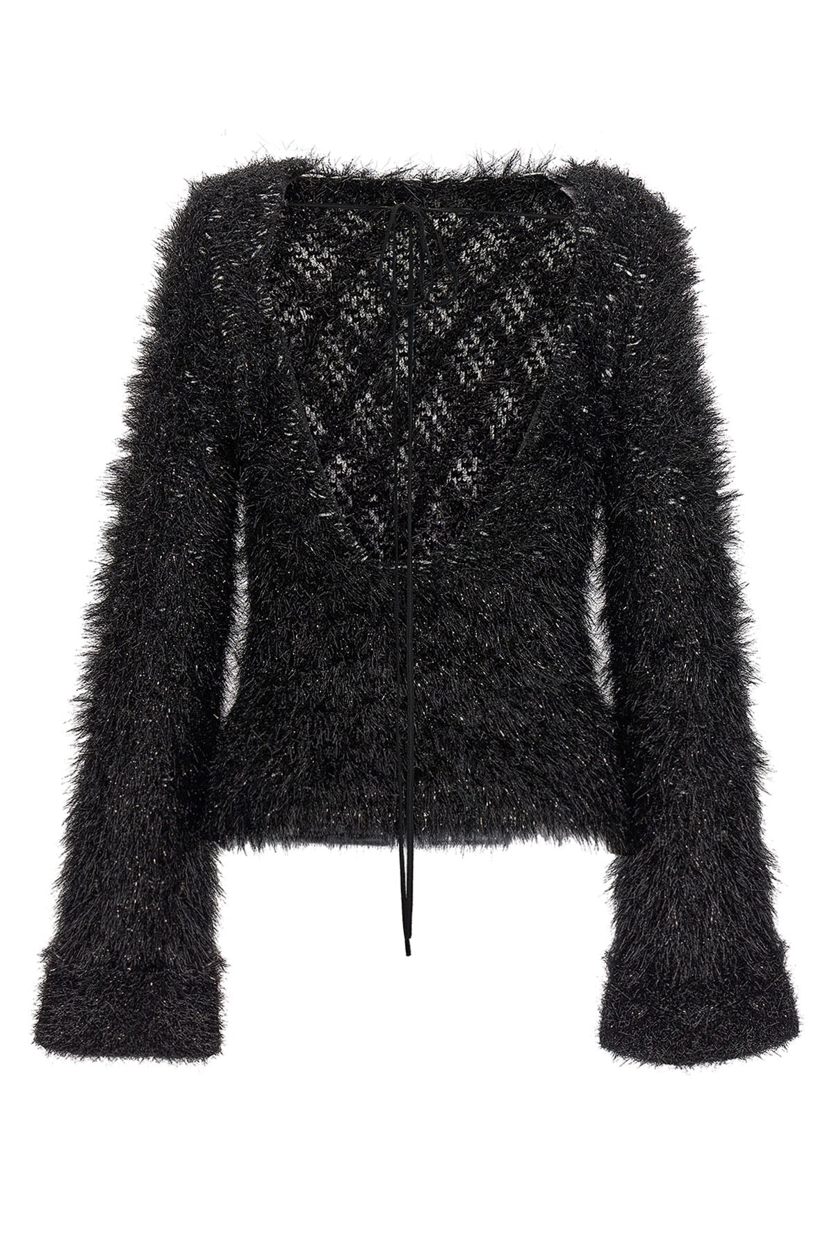 lurex thread sweater