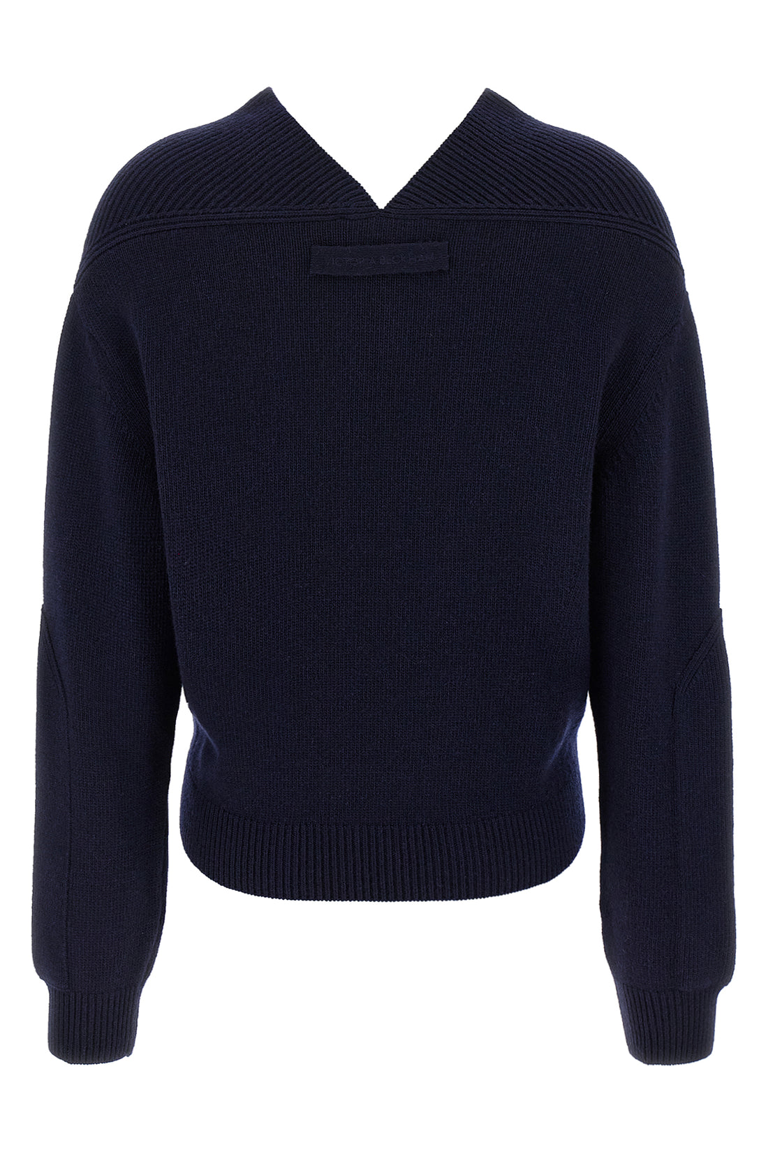 VICTORIA BECKHAM S v-neck yoke detail cashmere blend sweater