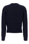 stepped hem cashmere blend cardigan
