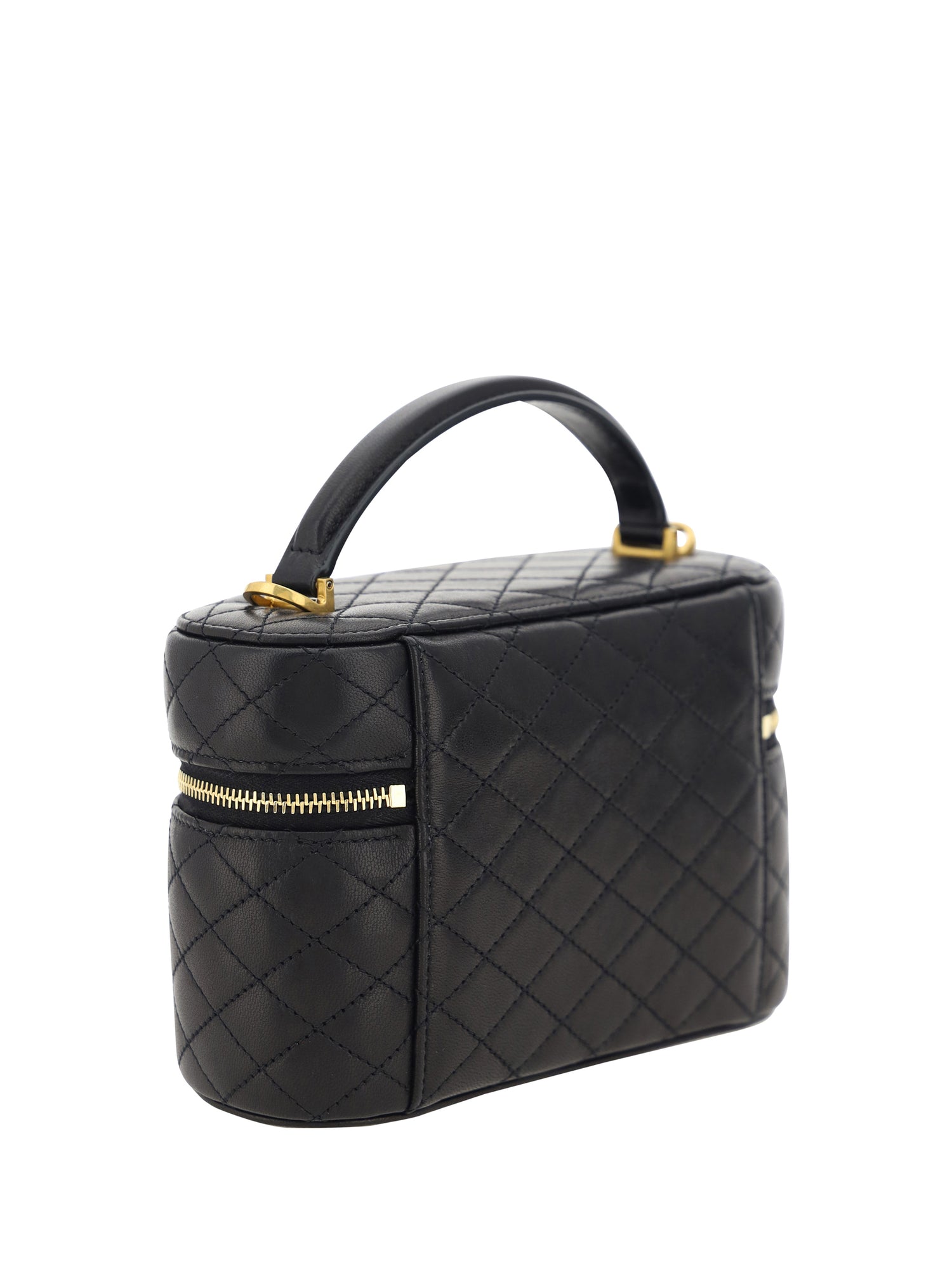 SAINT LAURENT OS vanity gaby leather handbag