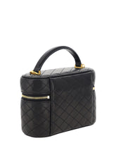 SAINT LAURENT OS vanity gaby leather handbag