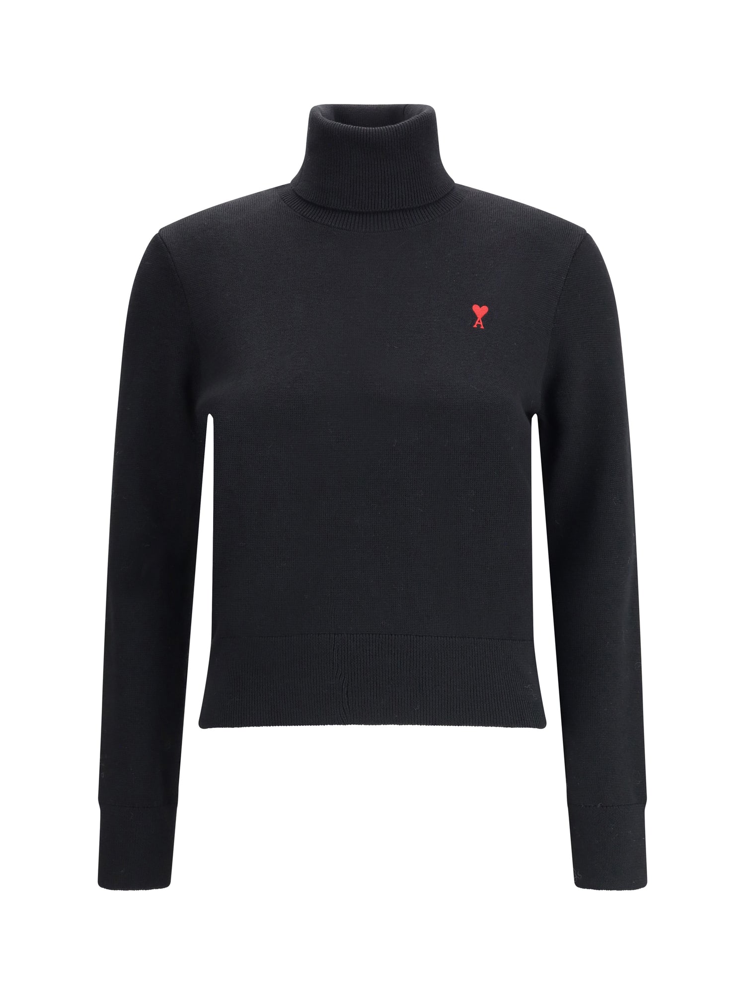 AMI PARIS L ami de coeur turtleneck sweater