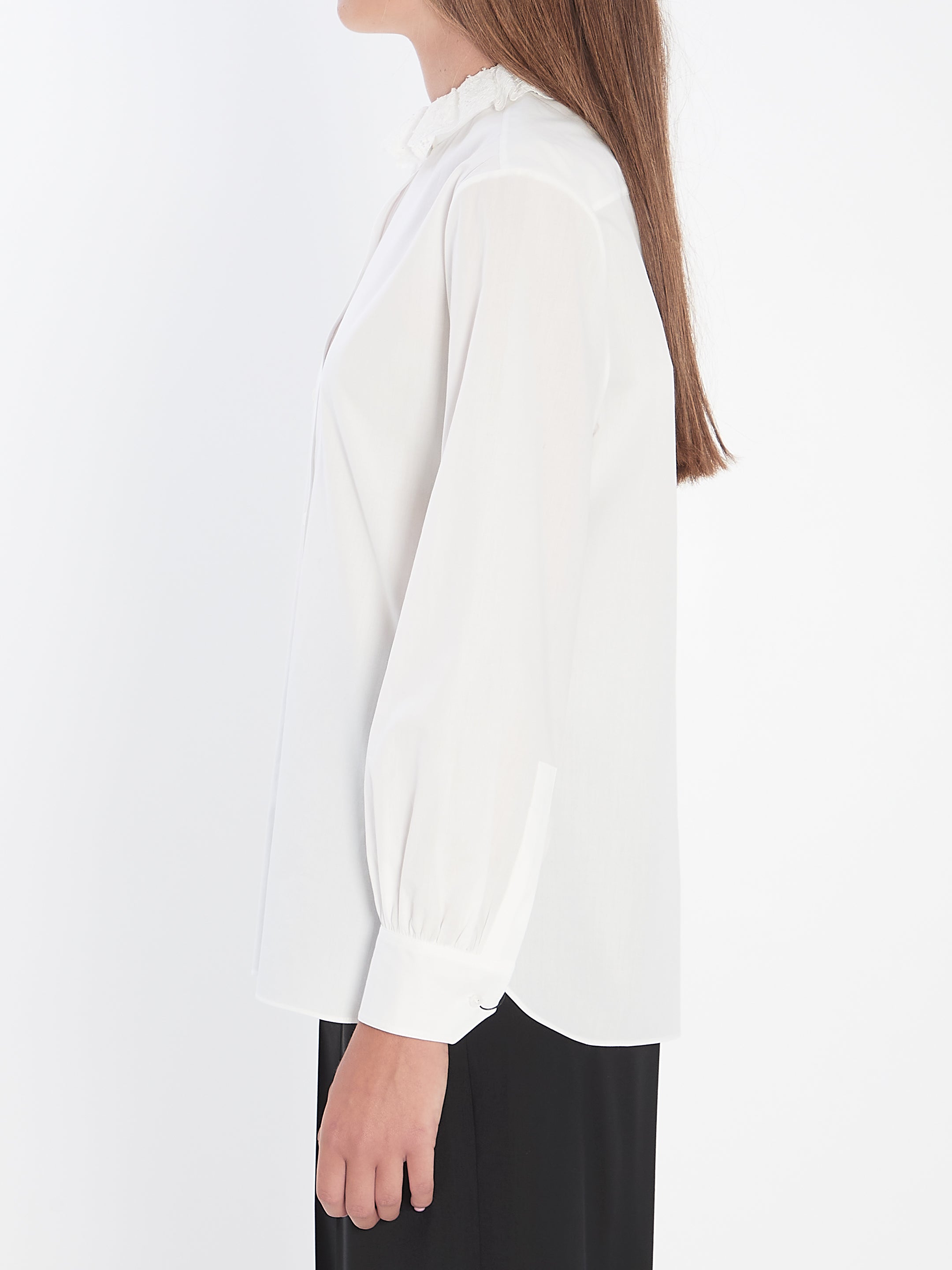 SAINT LAURENT 36 shirt in cotton poplin