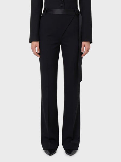 tuxedo trousers in virgin wool