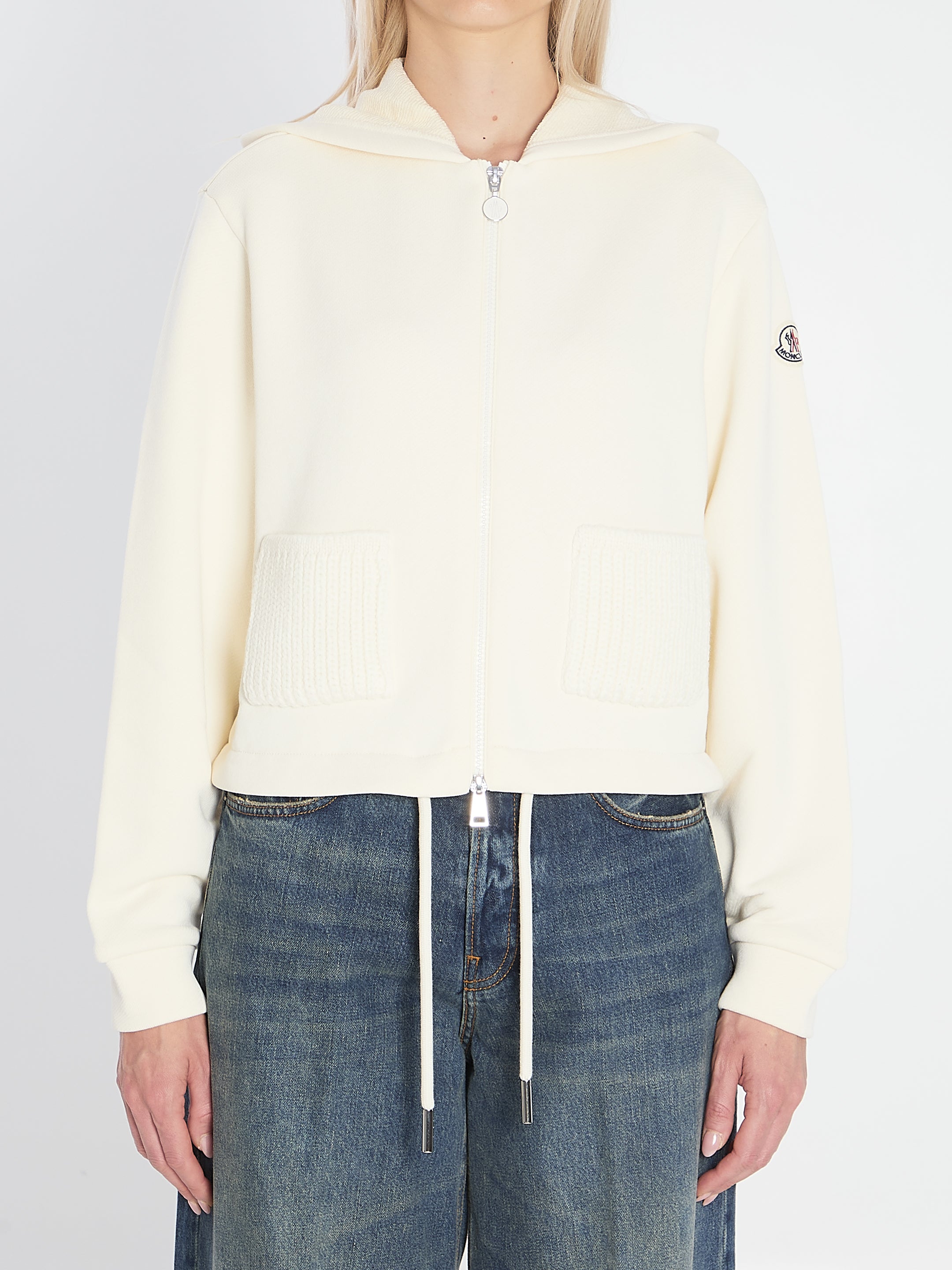 MONCLER M zip up hoodie 