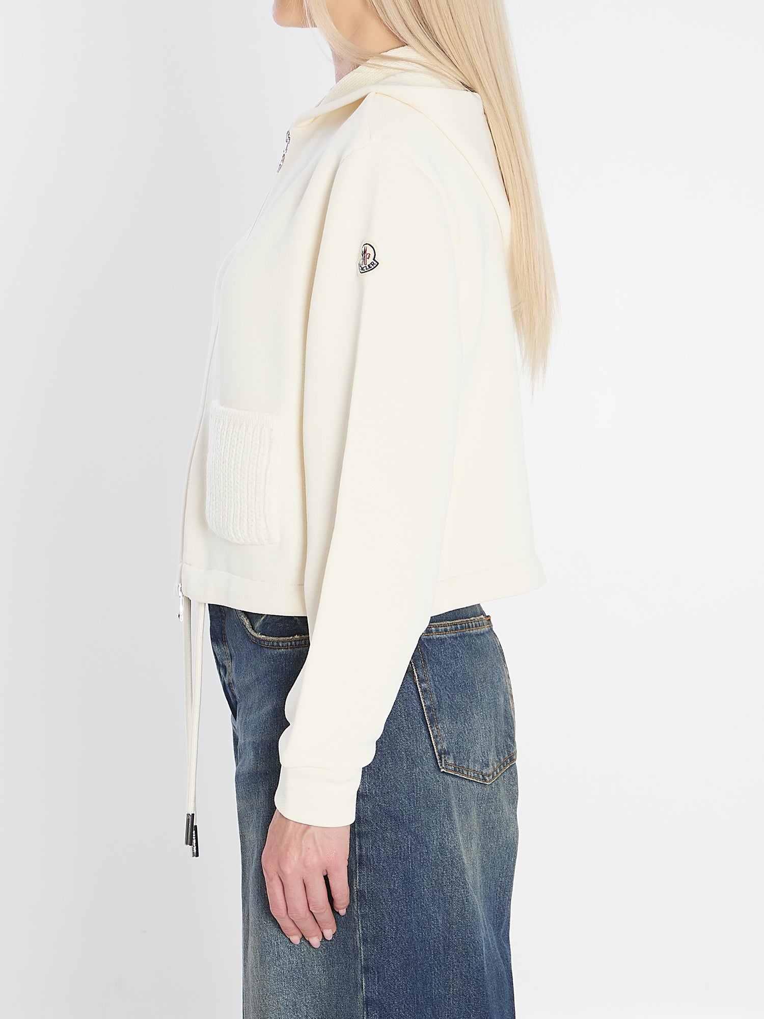 MONCLER M zip up hoodie 