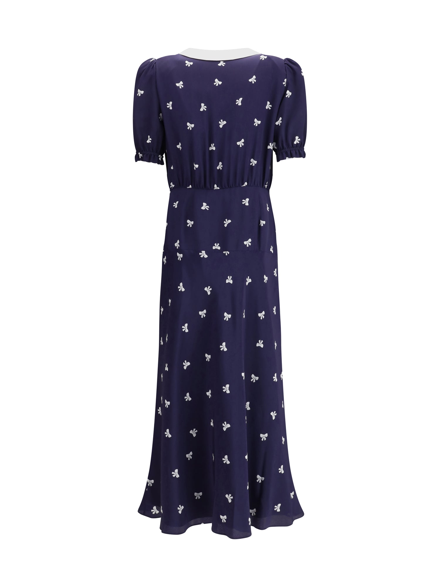 ALESSANDRA RICH 40 bow patterned dress