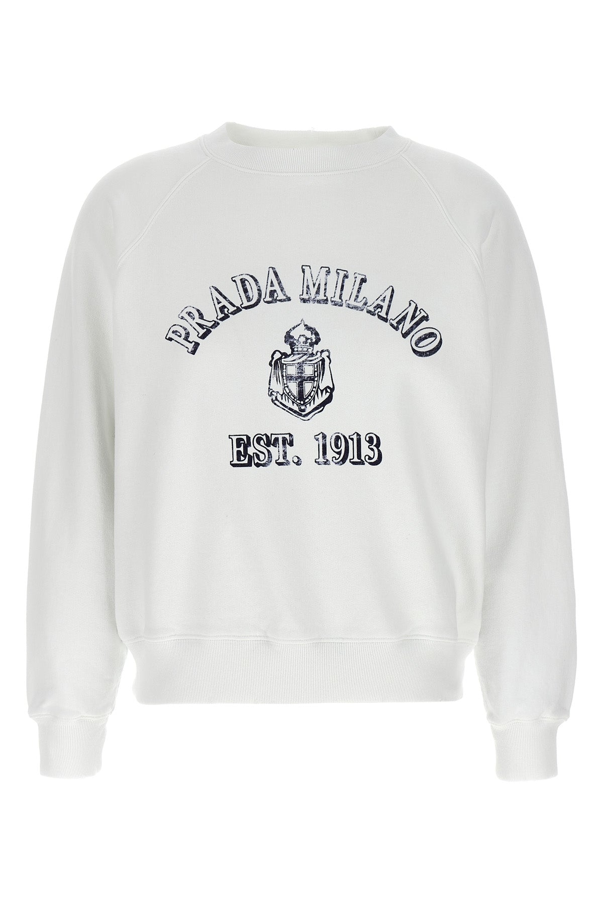 gauze delavé cotton sweatshirt
