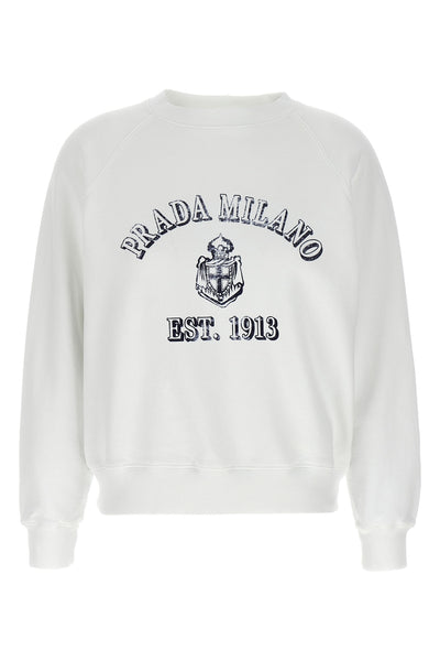 gauze delavé cotton sweatshirt