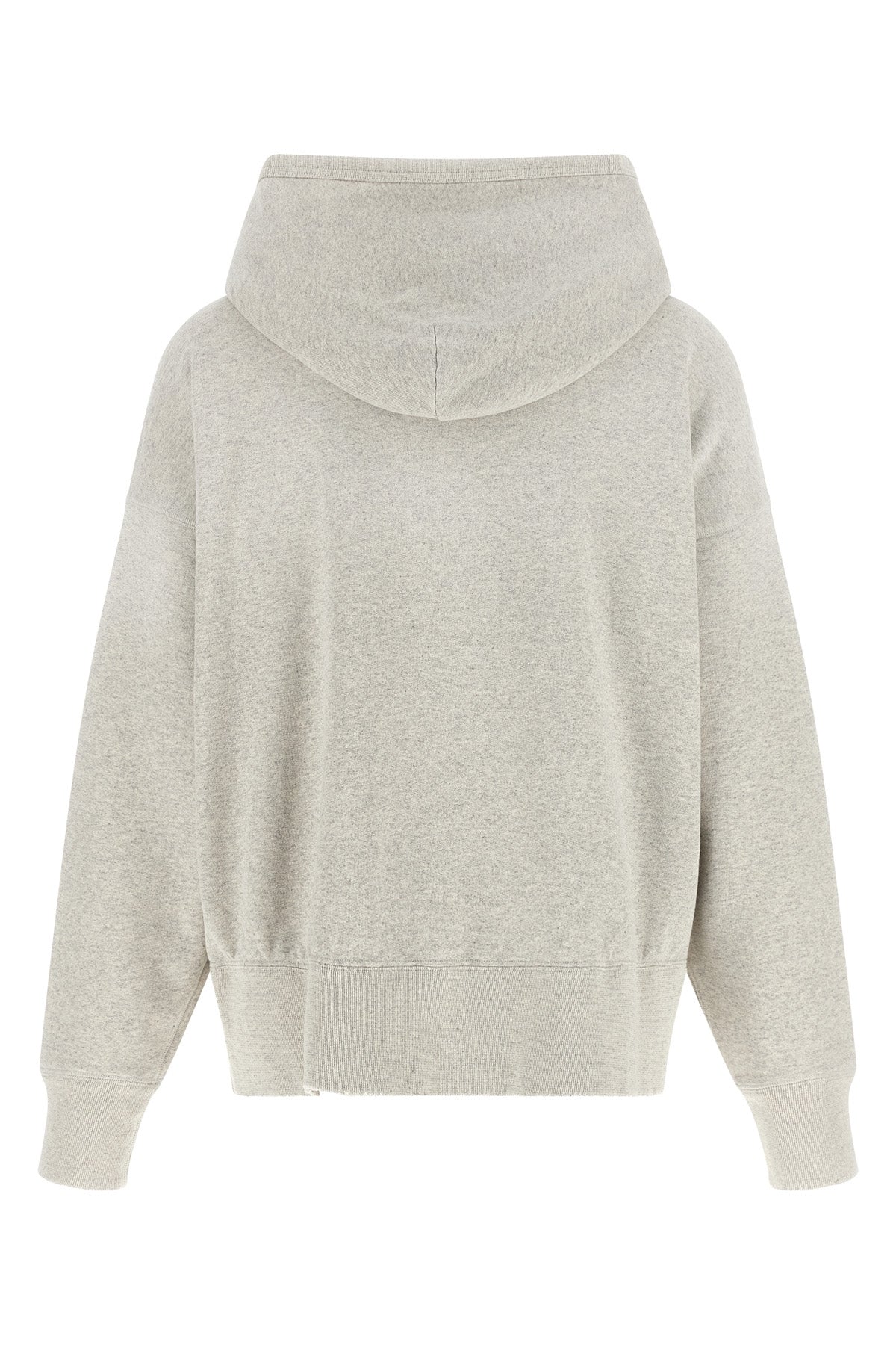 the prada pure cotton hoodie redefines the codes of sportswear through sophistic