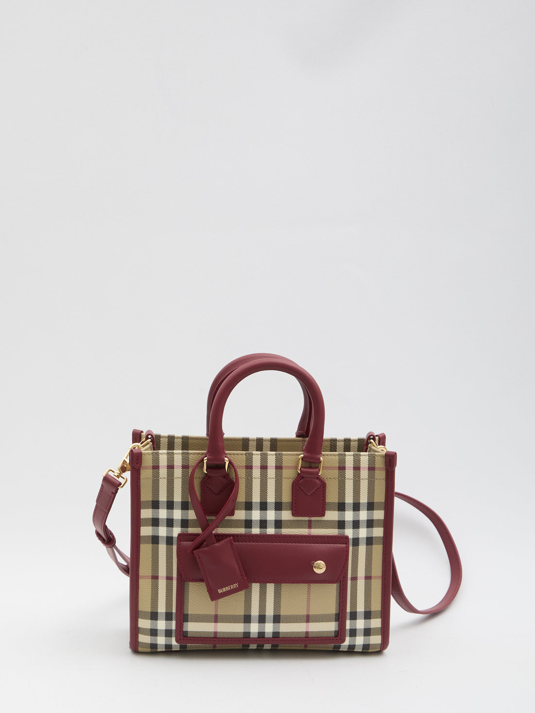 BURBERRY OS freya tote mini bag