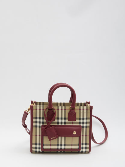 BURBERRY OS freya tote mini bag