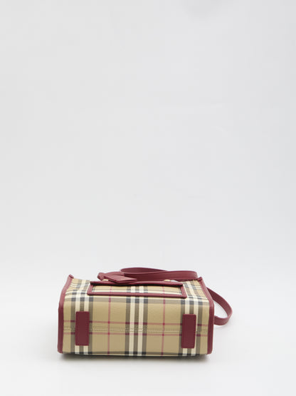 BURBERRY OS freya tote mini bag