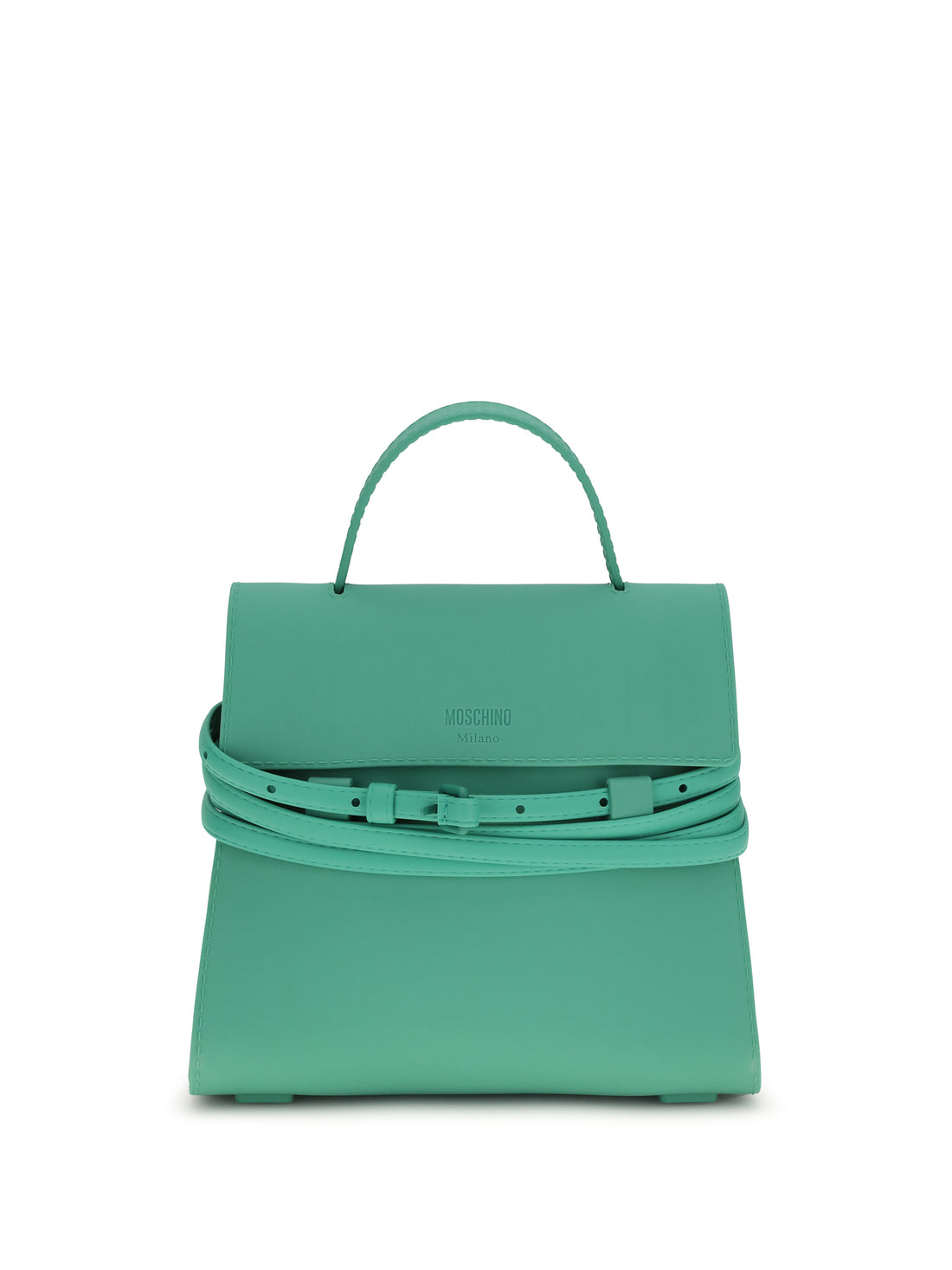 MOSCHINO OS small tie me handbag 
