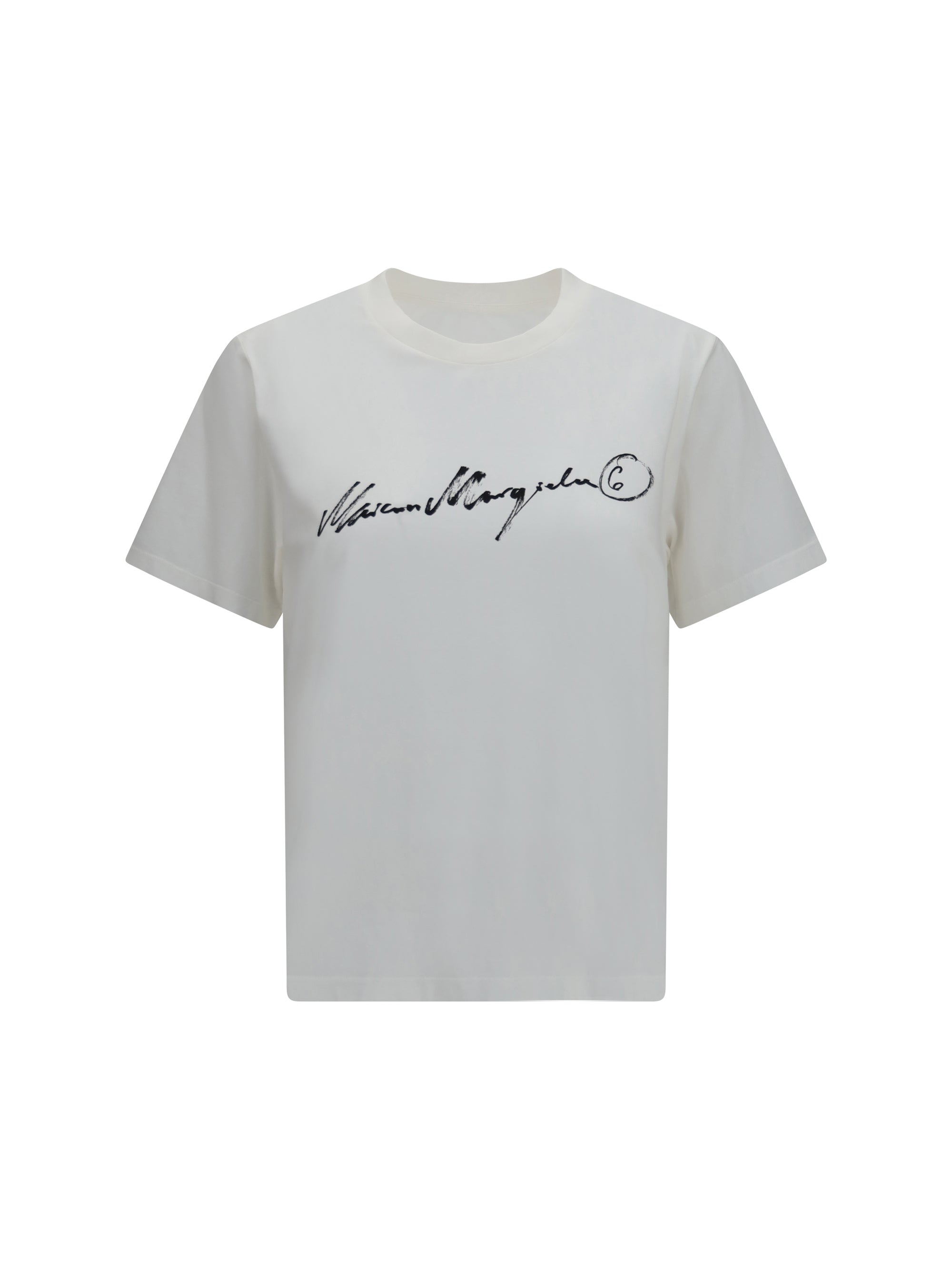 central-print t-shirt