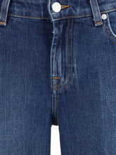 7FOR 25 calie straight jeans