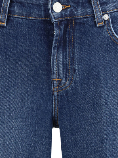 7FOR 25 calie straight jeans