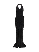 FRANCESCO MURANO 40 long draped one-shoulder dress