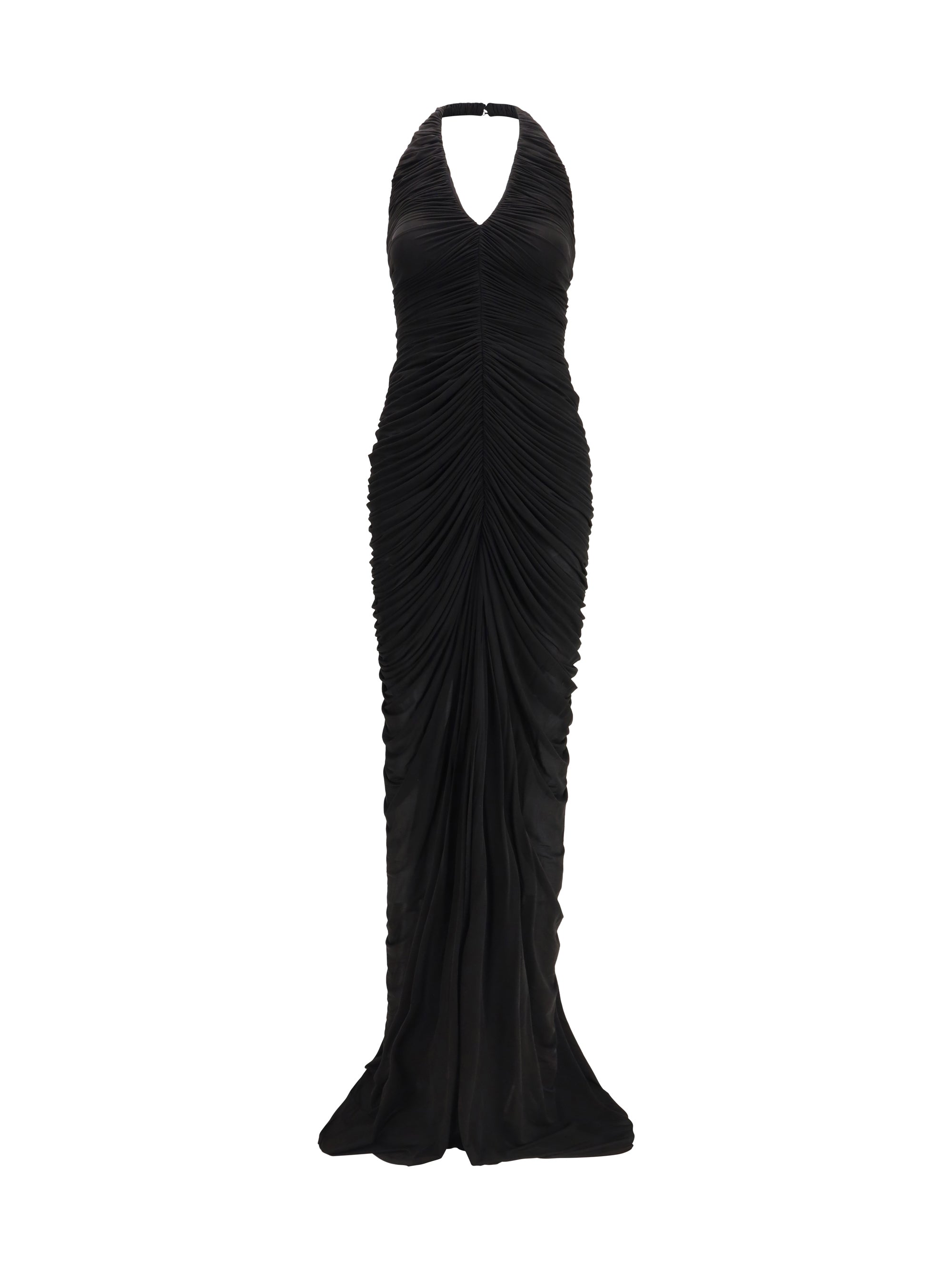 FRANCESCO MURANO 40 long draped one-shoulder dress