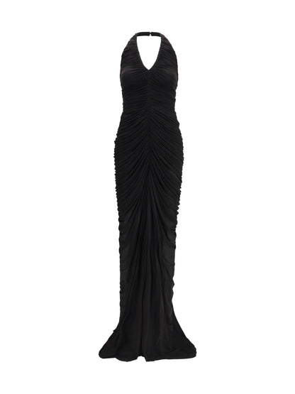 FRANCESCO MURANO 40 long draped one-shoulder dress