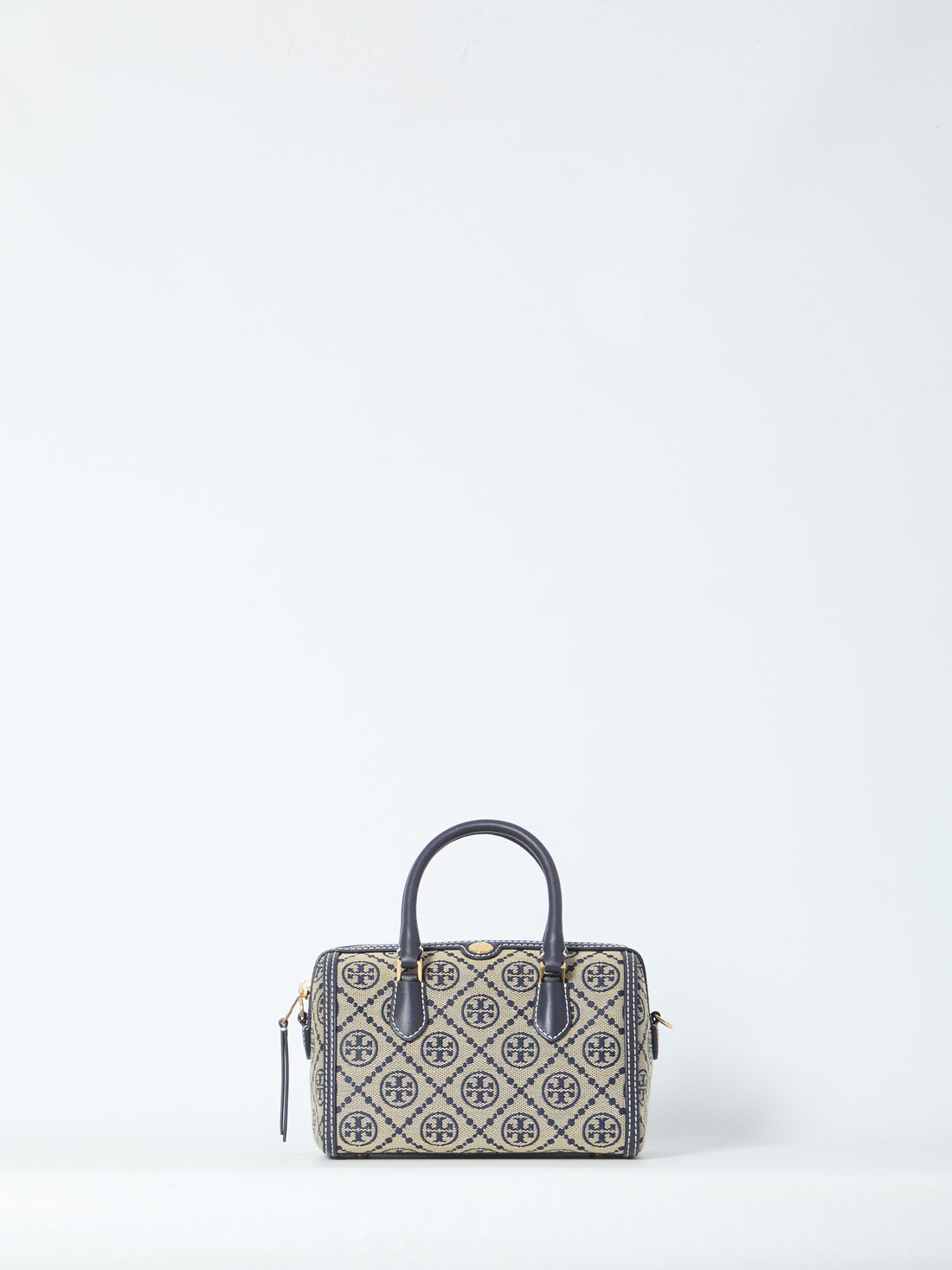 TORY BURCH OS t monogram barrel bag mini