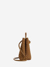 medium andiamo bag in dark caramel