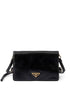 Prada Glossy Leather Shoulder Bag