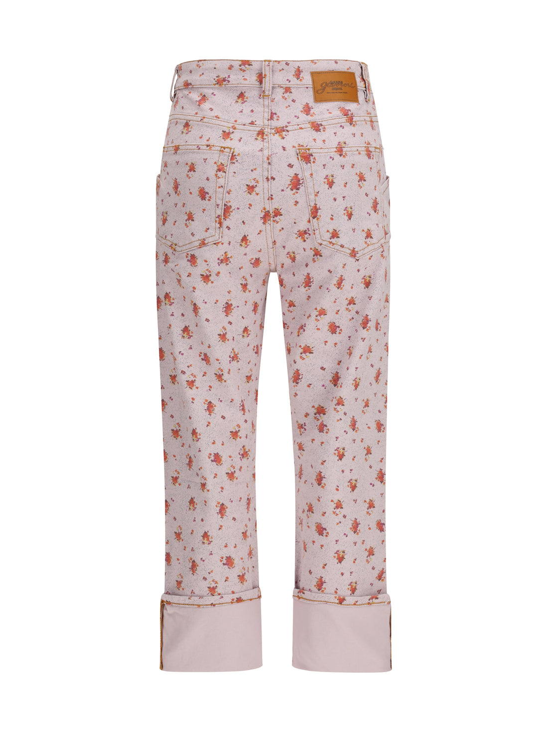GANNI 27 printed capri pants