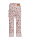 printed capri pants