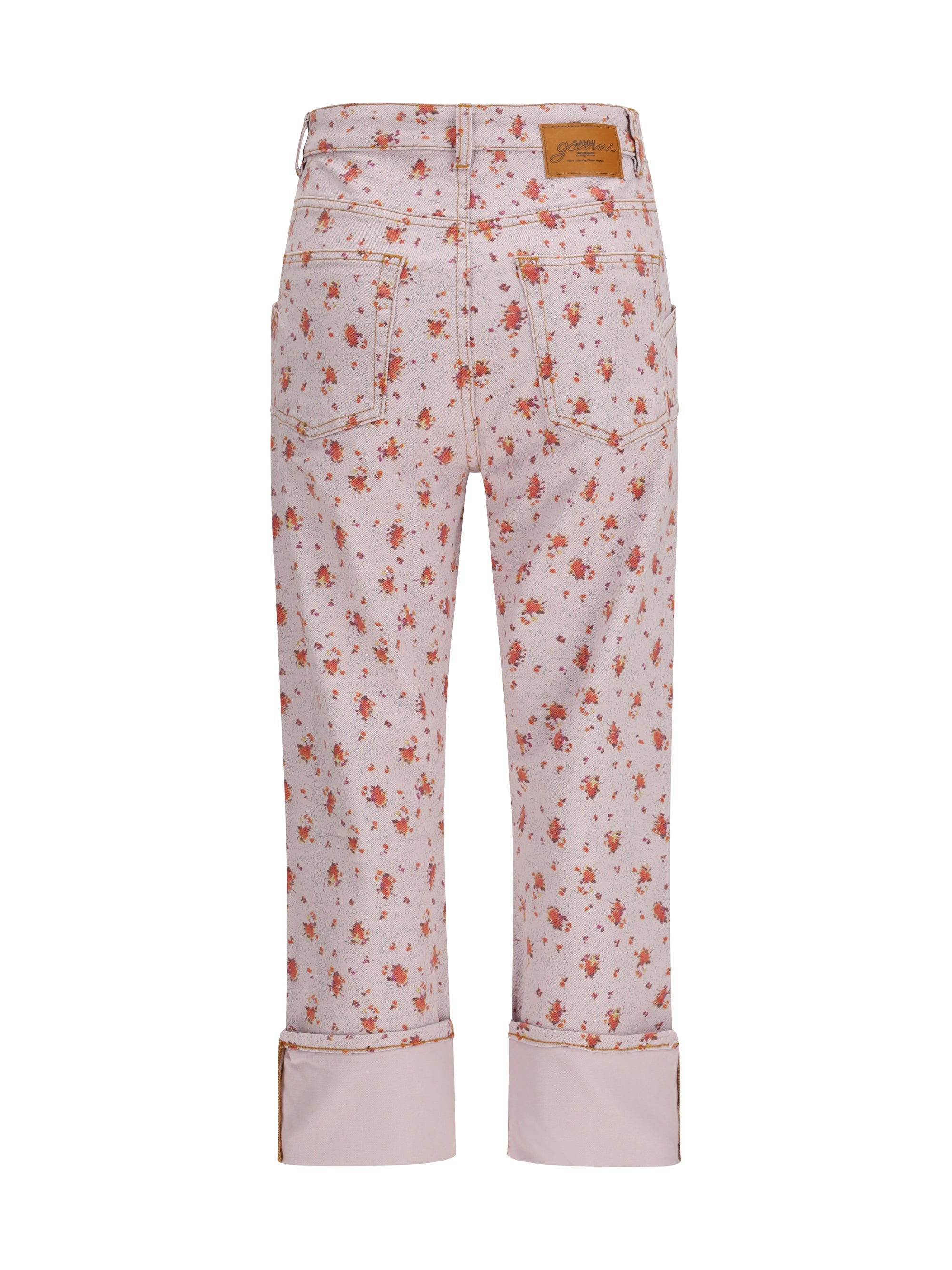 printed capri pants