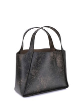 STELLA MCCARTNEY OS aged effect tote bag