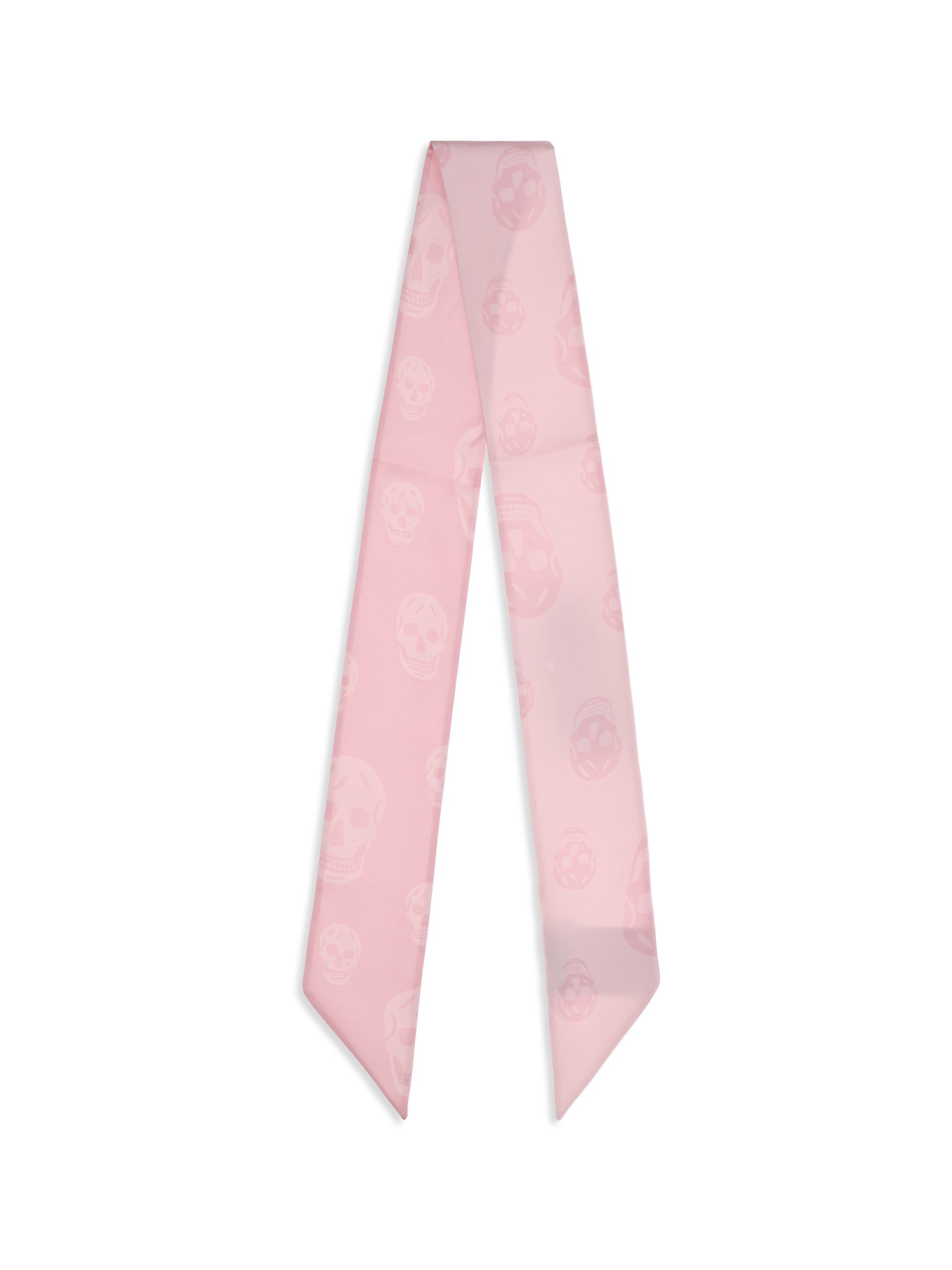 skull ribbon scarf