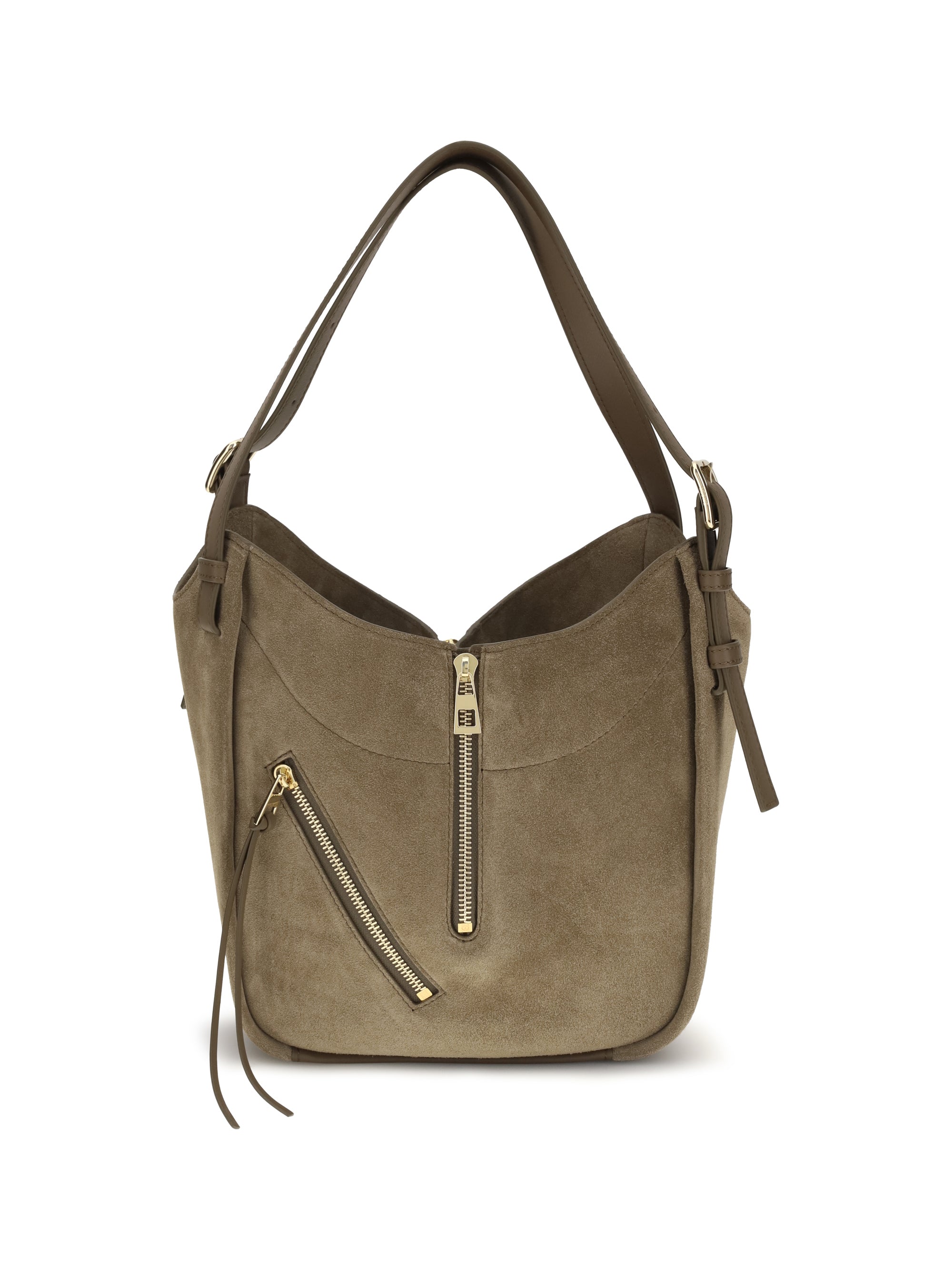 hammock flip suede handbag