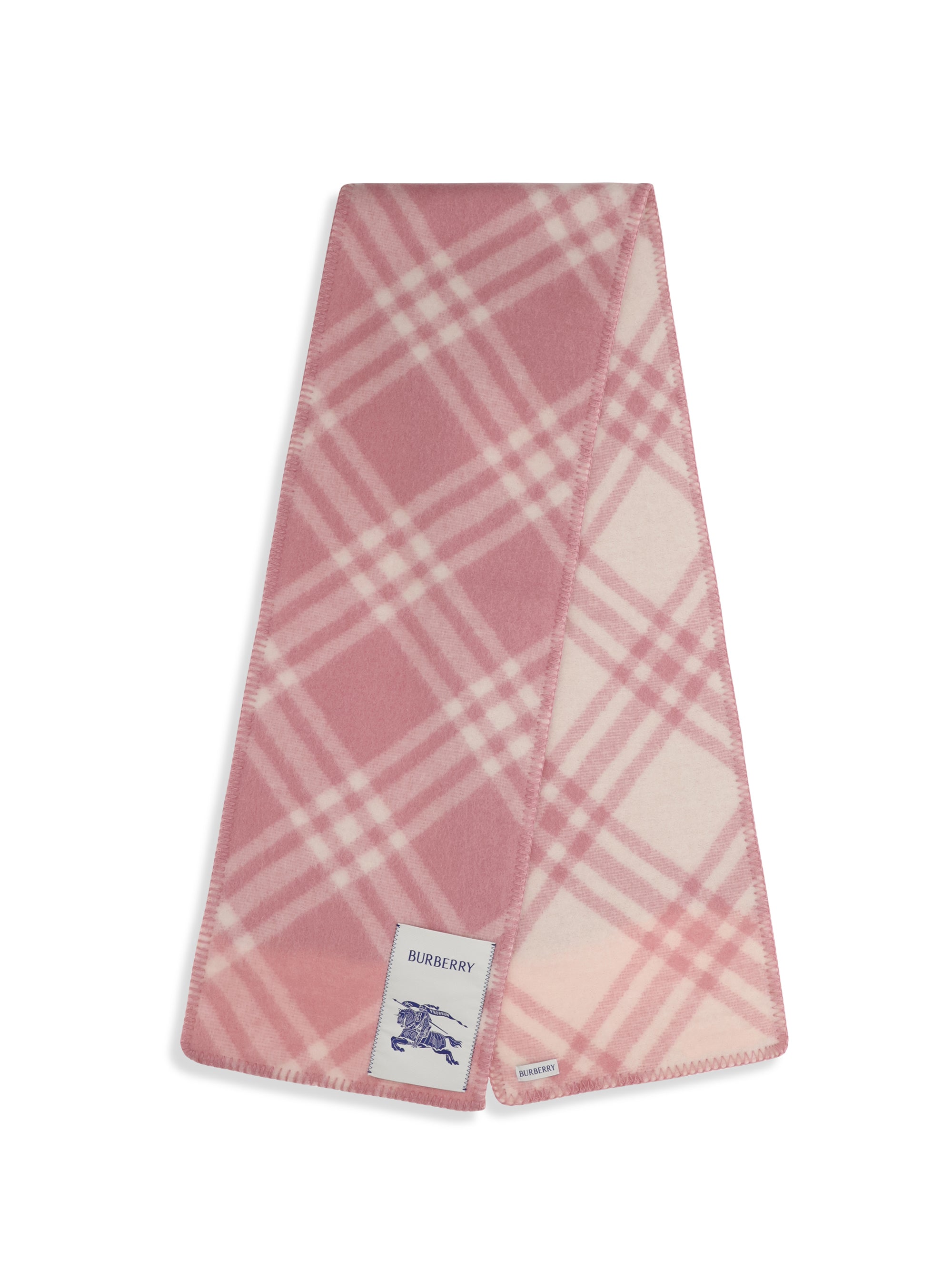 check wool scarf