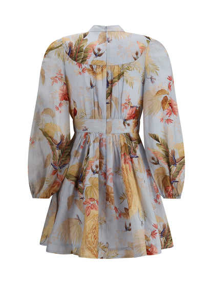 ZIMMERMANN 2 ascension plunge mini dress