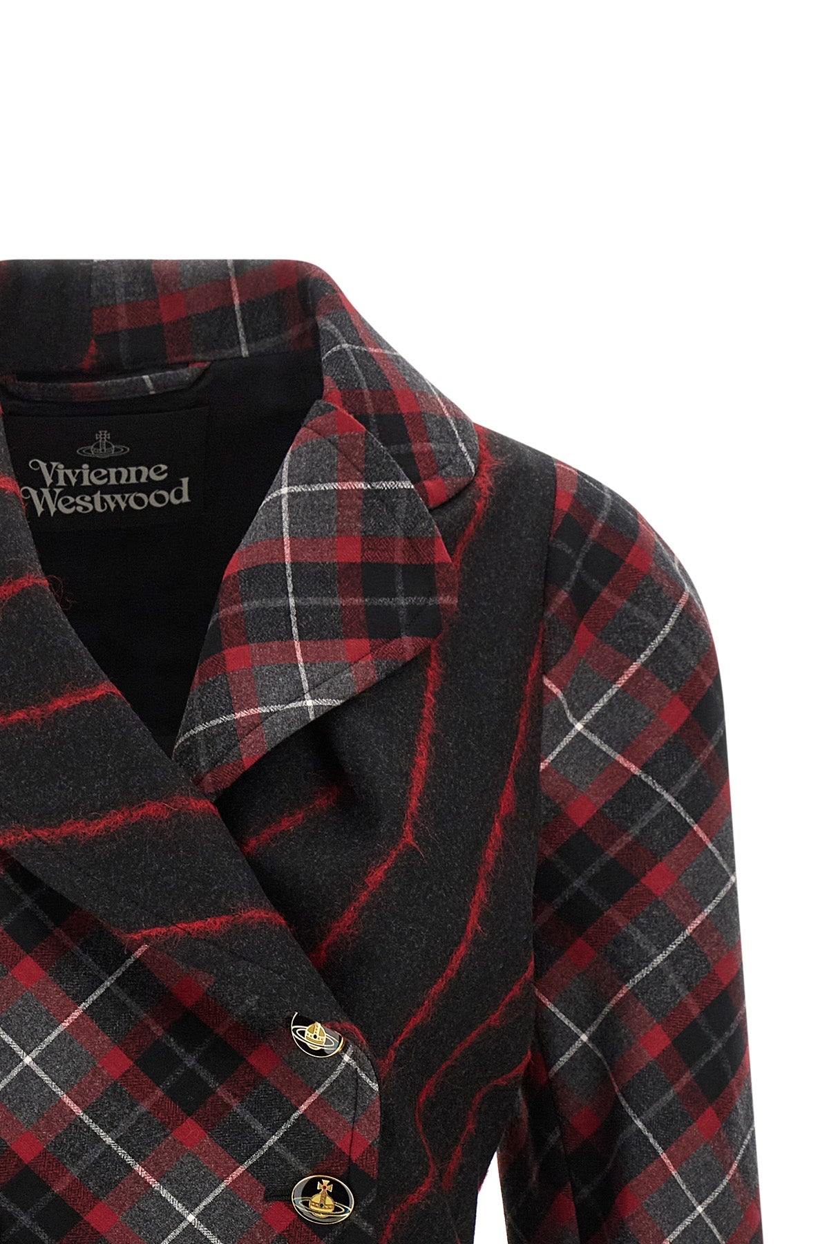 the vivienne westwood stormy blazer redefines the codes of tailoring through a