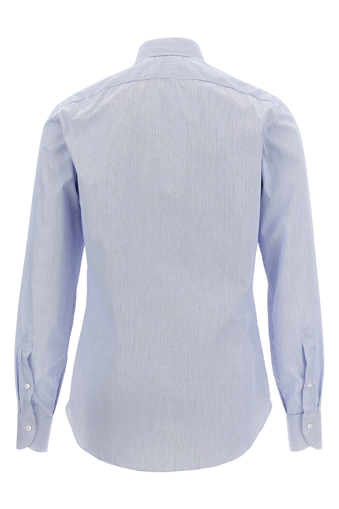 BORRIELLO 38 cm marechiaro striped cotton poplin shirt