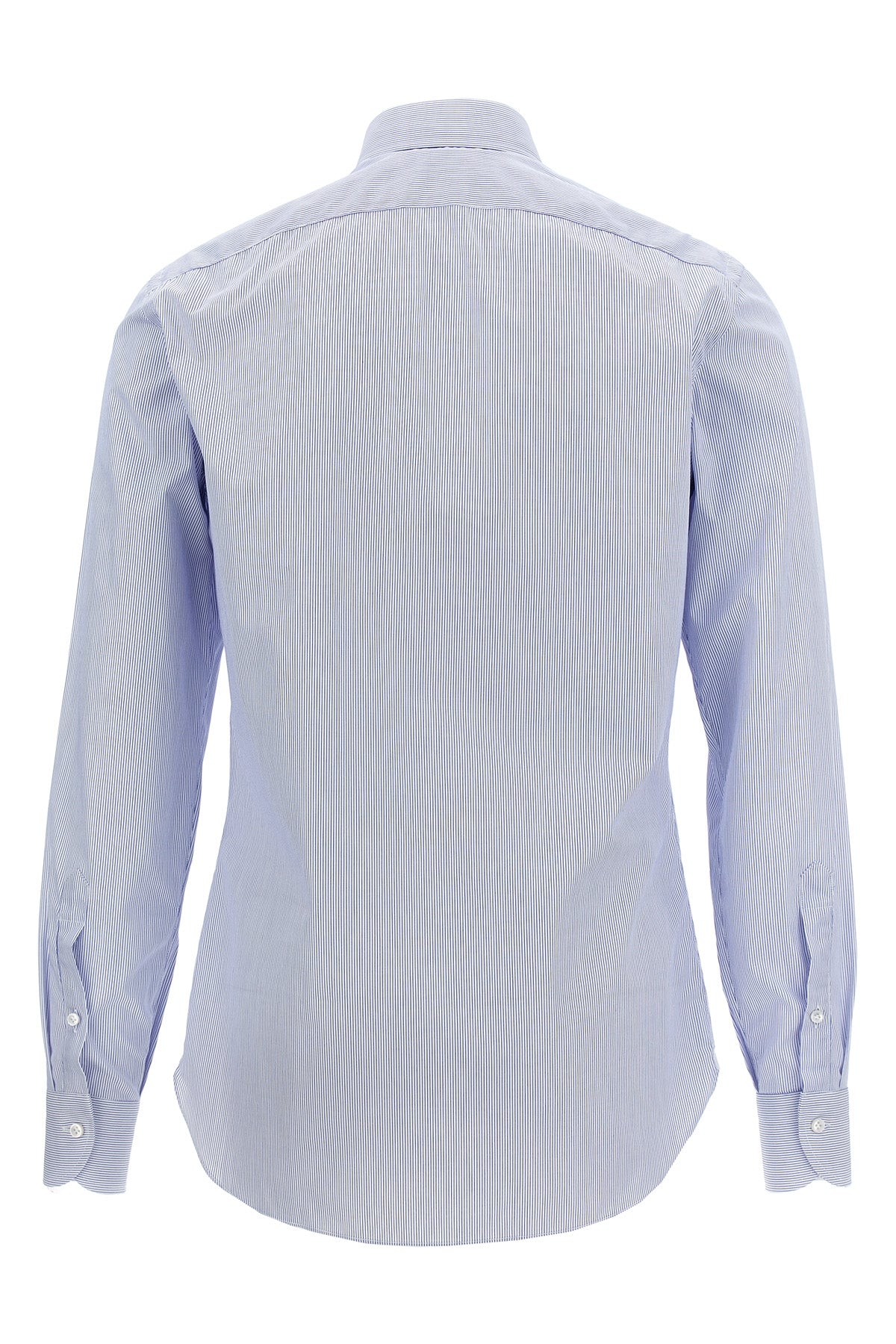 marechiaro striped cotton poplin shirt
