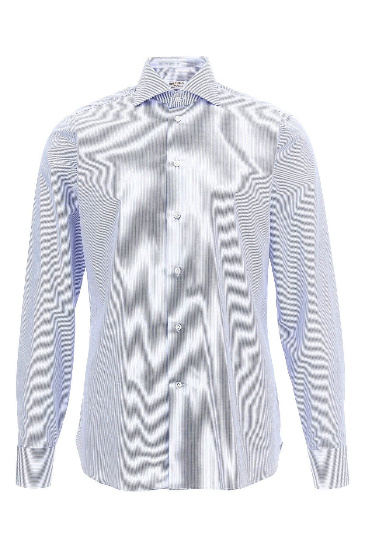 marechiaro striped cotton poplin shirt