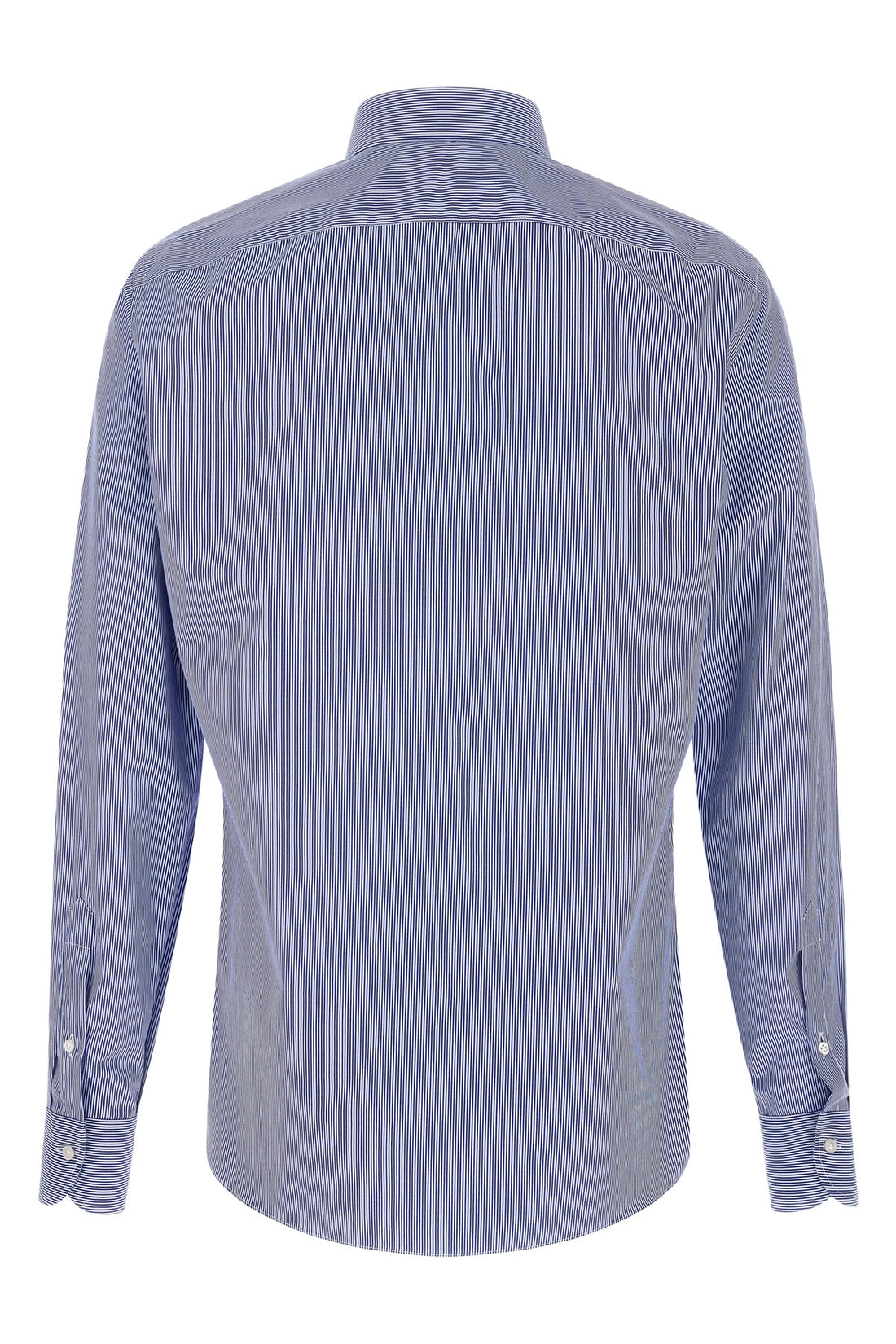 BORRIELLO 39 cm the borriello striped poplin shirt