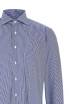 the borriello striped poplin shirt