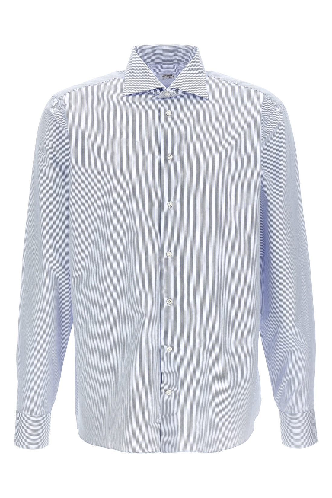 BORRIELLO 40 cm borriello all over striped cotton shirt